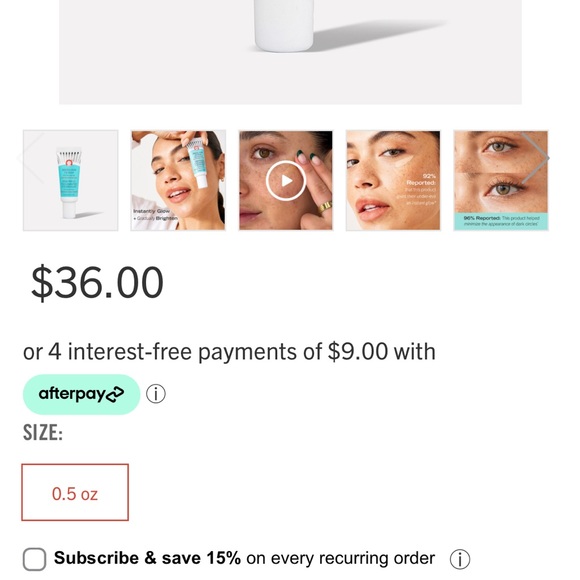 First Aid Beauty Brighten & Glow Eye Cream - Picture 8 of 8